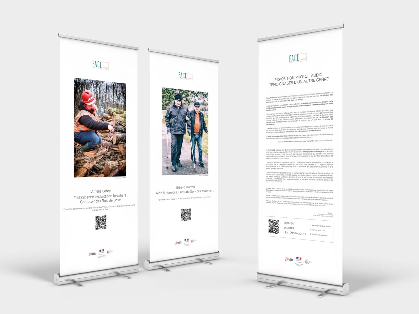 Création graphique pour Face Corrèze