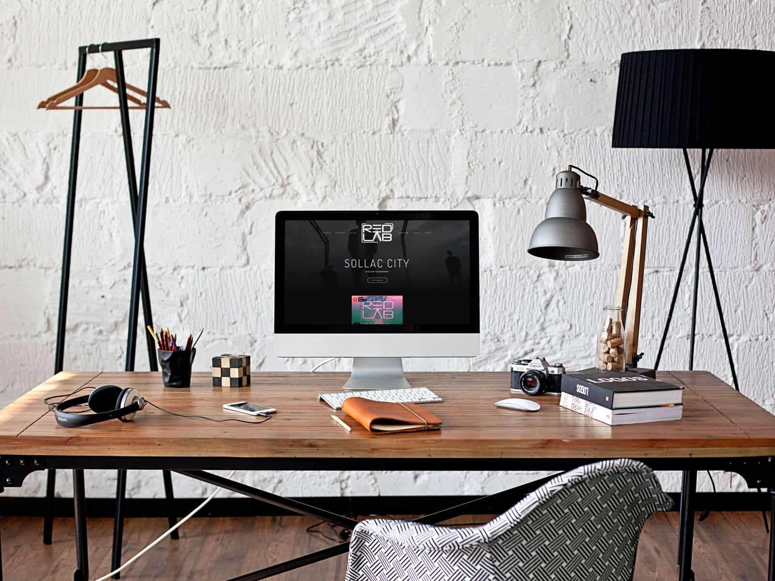 Création du site internet Redlab