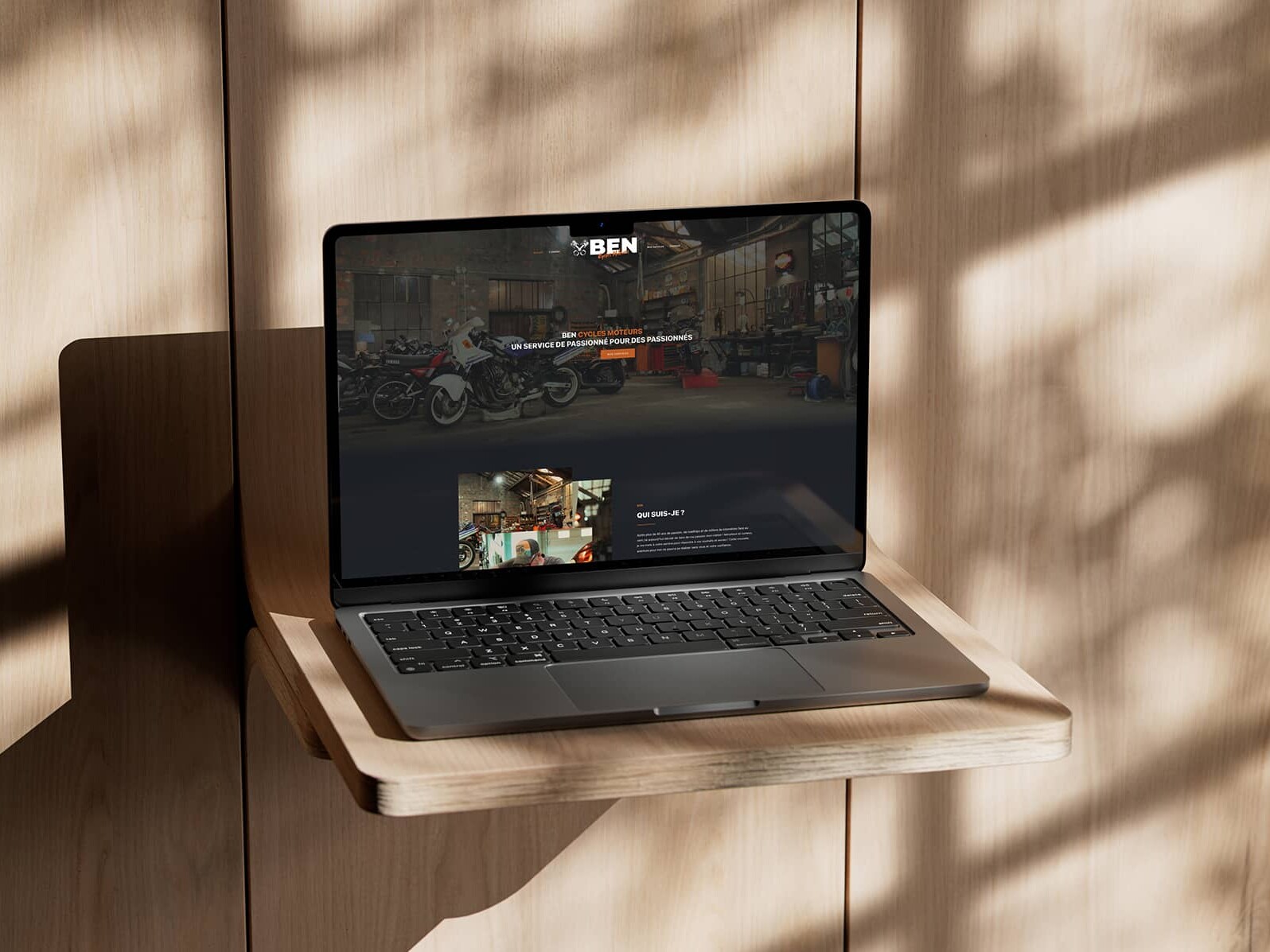 Création du site internet Ben Cycles Moteurs